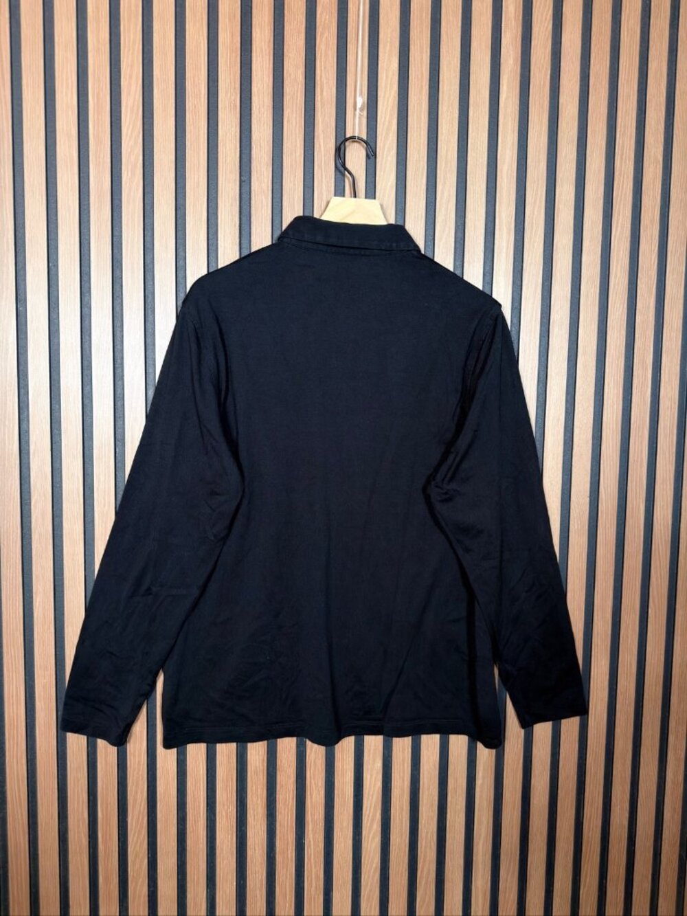 Theory Sweatshirt XL Mens Black Long Sleeve 1/4 Zip Carreer Professional - Picture 2 of 5